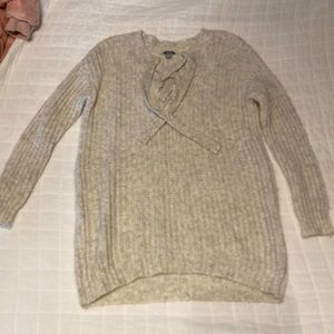 Cream color sweater. Very soft